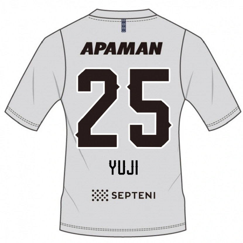 Danxen Børn Yuji Kitajima #25 Royal Blå Hvid Udebane Spillertrøjer 2025/26 Trøje T-Shirt