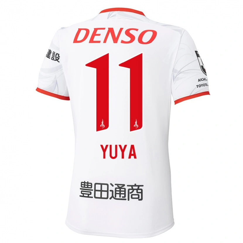 Danxen Børn Yuya Yamagishi #11 Rød Gul Udebane Spillertrøjer 2025/26 Trøje T-Shirt