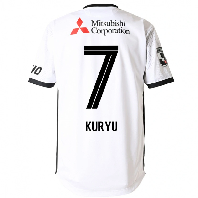 Danxen Børn Kuryu Matsuki #7 Royal Blå Hvid Udebane Spillertrøjer 2025/26 Trøje T-Shirt