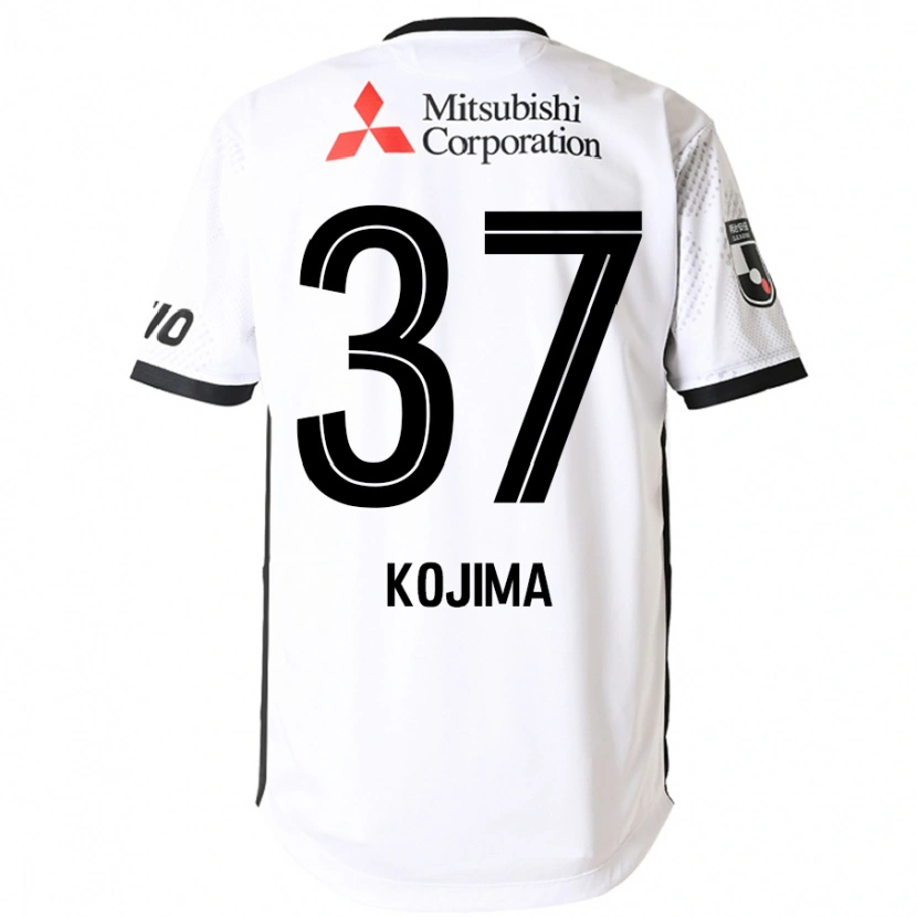 Danxen Børn Satsuki Kojima #37 Royal Blå Hvid Udebane Spillertrøjer 2025/26 Trøje T-Shirt