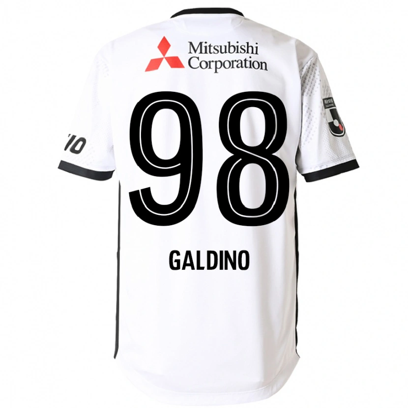 Danxen Børn Everton Galdino #98 Royal Blå Hvid Udebane Spillertrøjer 2025/26 Trøje T-Shirt