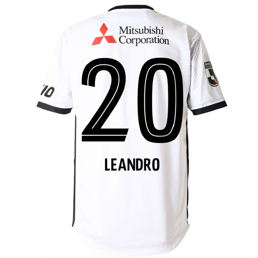 Danxen Børn Leandro #20 Royal Blå Hvid Udebane Spillertrøjer 2025/26 Trøje T-Shirt