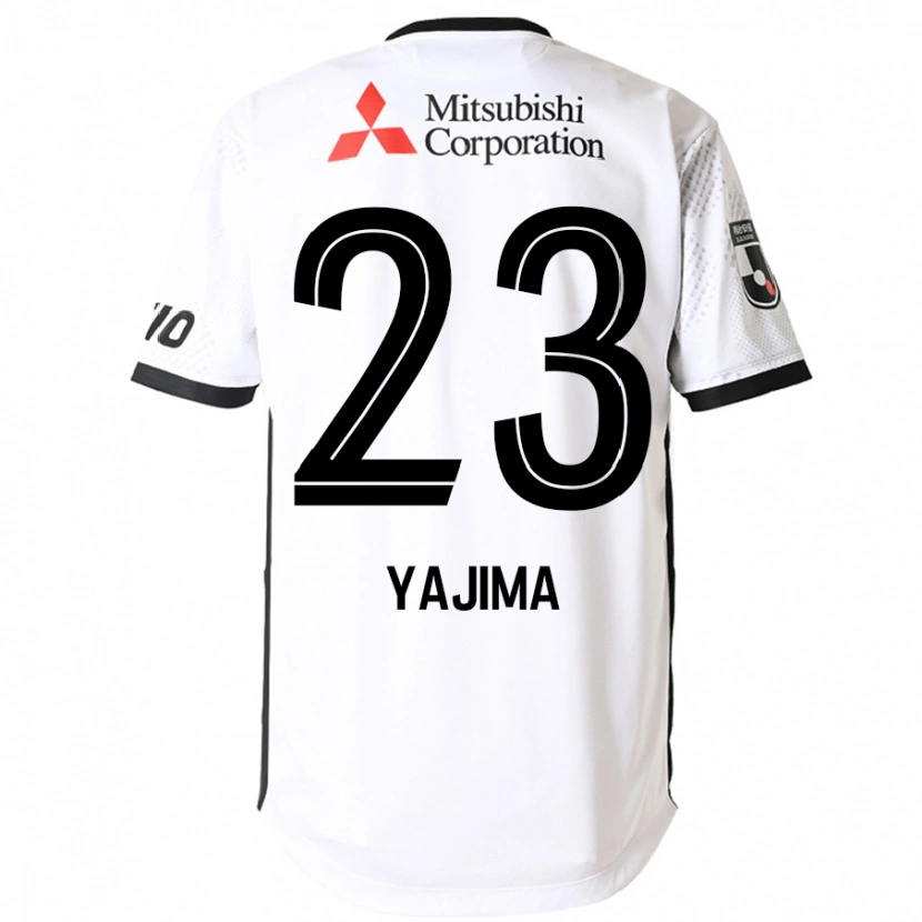 Danxen Børn Kiichi Yajima #23 Royal Blå Hvid Udebane Spillertrøjer 2025/26 Trøje T-Shirt