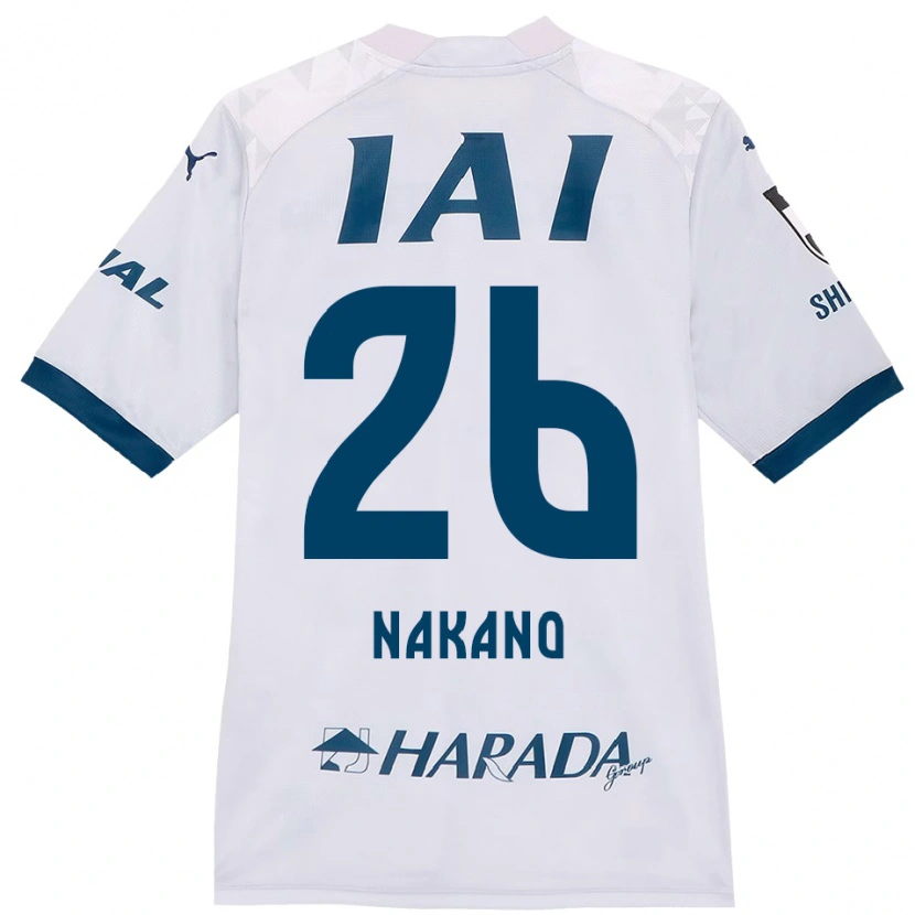 Danxen Børn Takeru Nakano #26 Orange Rød Udebane Spillertrøjer 2025/26 Trøje T-Shirt