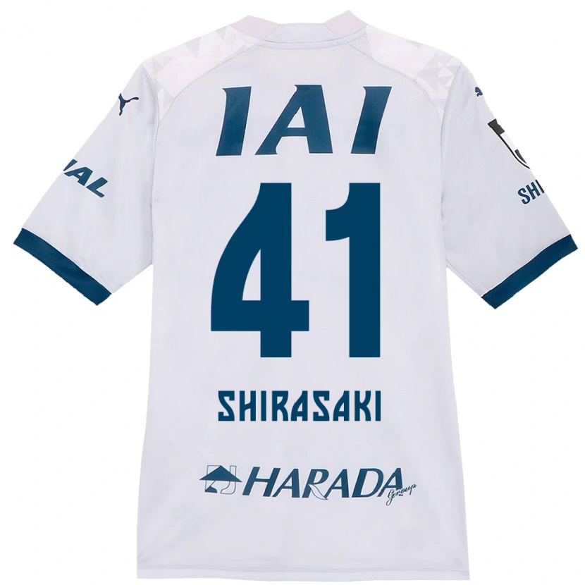 Danxen Børn Ryohei Shirasaki #41 Orange Rød Udebane Spillertrøjer 2025/26 Trøje T-Shirt