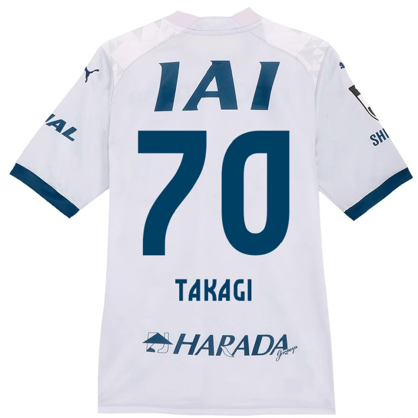 Danxen Børn Sen Takagi #70 Orange Rød Udebane Spillertrøjer 2025/26 Trøje T-Shirt