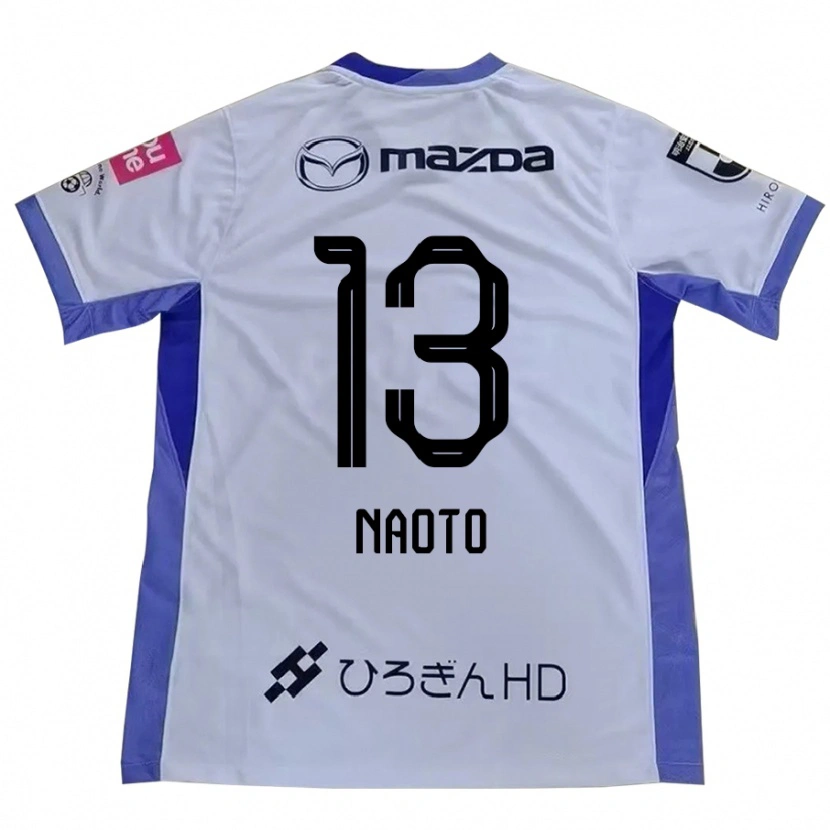 Danxen Børn Naoto Arai #13 Lilla Orange Udebane Spillertrøjer 2025/26 Trøje T-Shirt