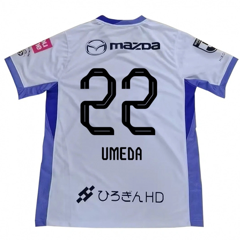 Danxen Børn Taiga Umeda #22 Lilla Orange Udebane Spillertrøjer 2025/26 Trøje T-Shirt