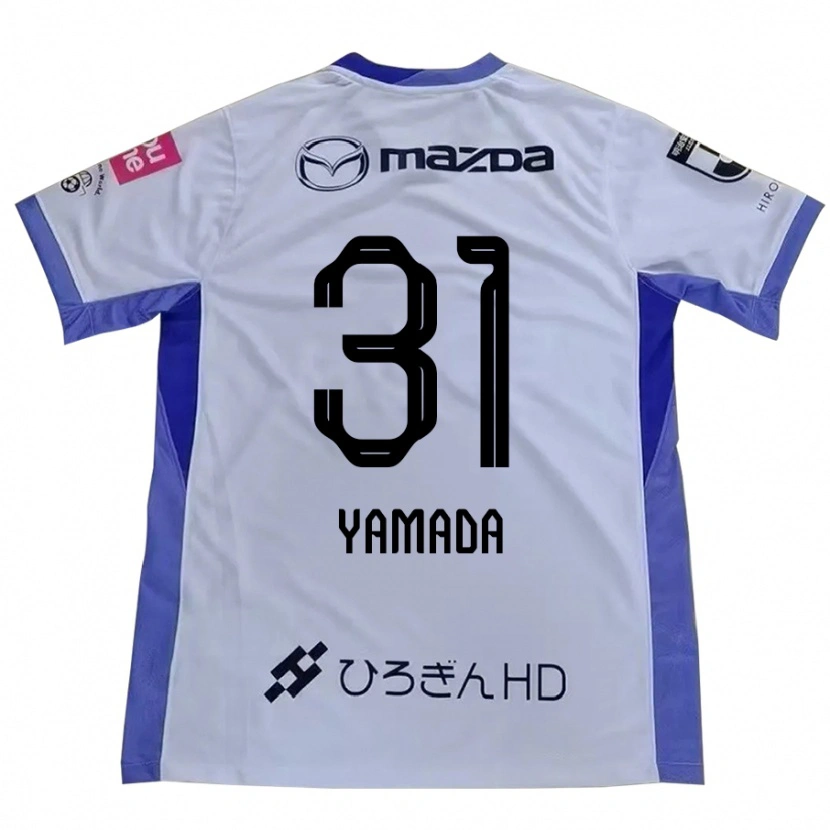 Danxen Børn Manato Yamada #31 Lilla Orange Udebane Spillertrøjer 2025/26 Trøje T-Shirt