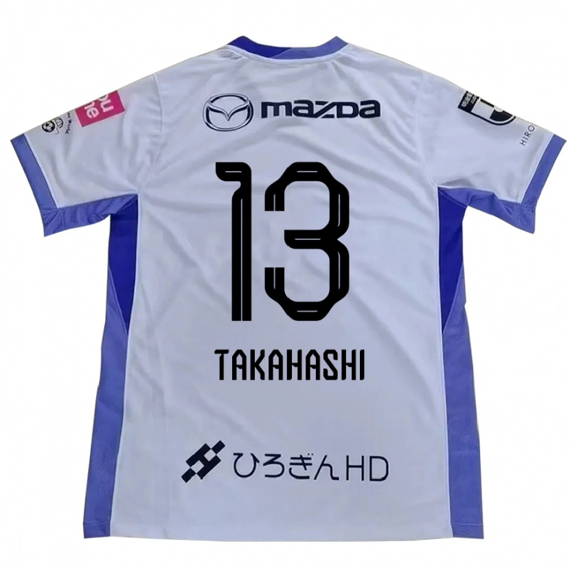 Danxen Børn Miyuki Takahashi #13 Lilla Orange Udebane Spillertrøjer 2025/26 Trøje T-Shirt