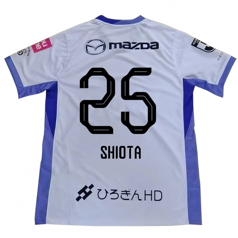 Danxen Børn Maaya Shiota #25 Lilla Orange Udebane Spillertrøjer 2025/26 Trøje T-Shirt