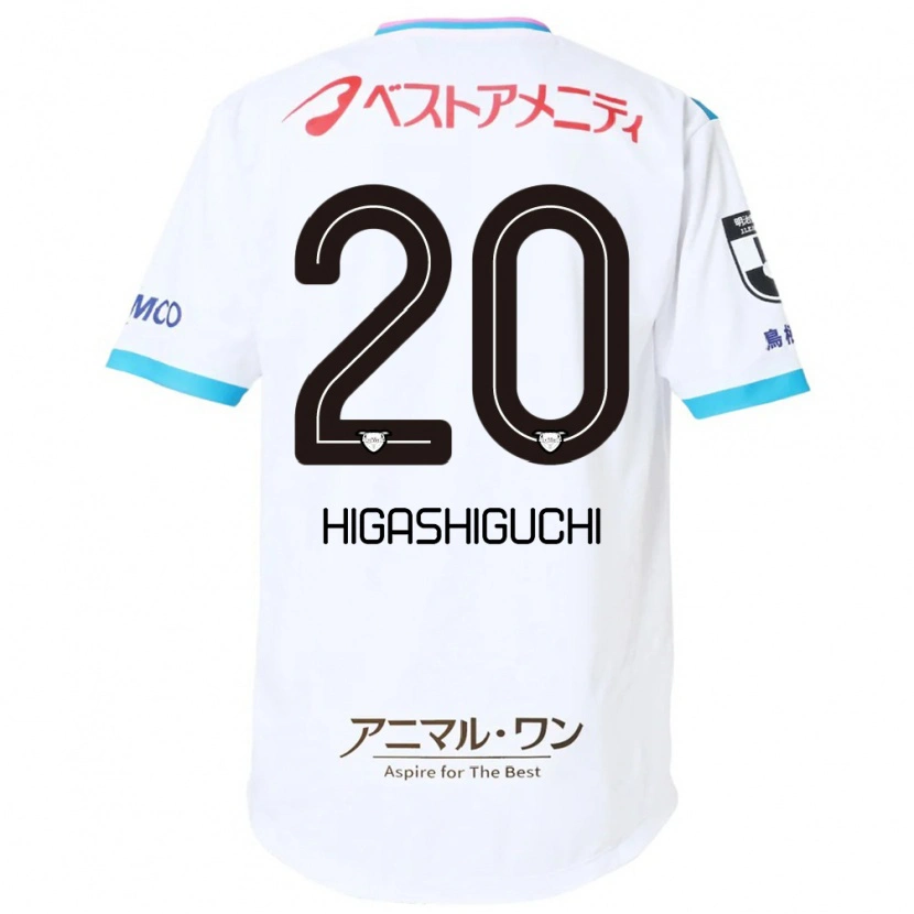 Danxen Børn Aitaro Higashiguchi #20 Blå Pink Udebane Spillertrøjer 2025/26 Trøje T-Shirt