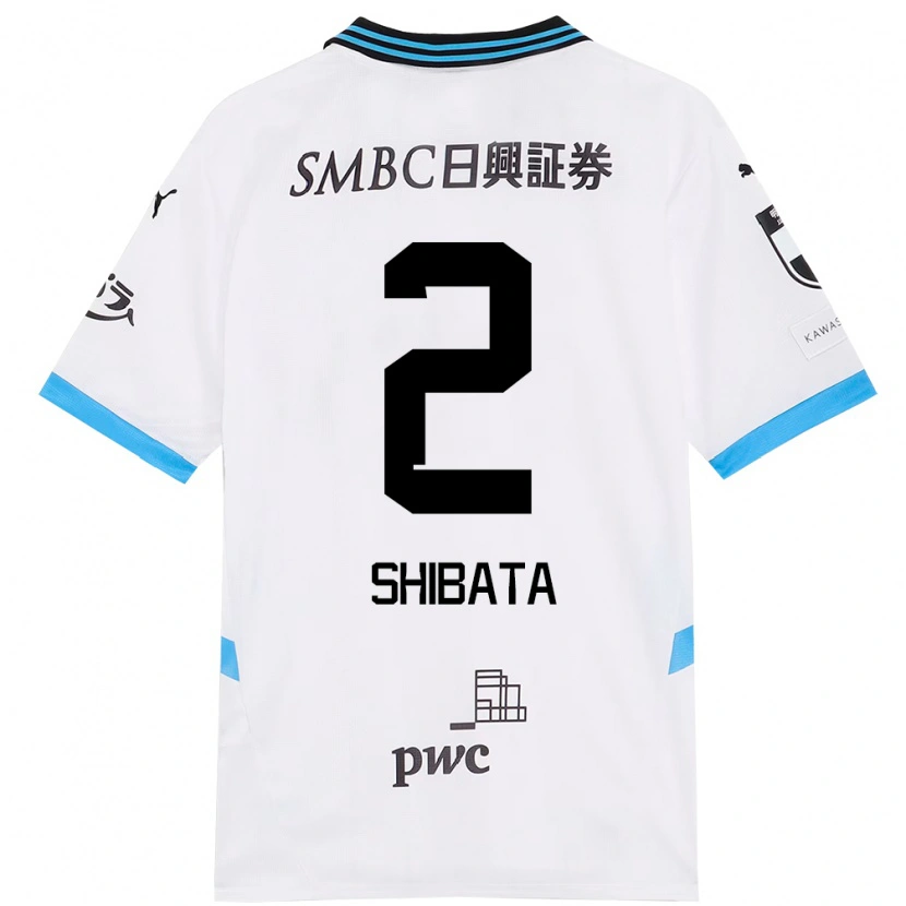 Danxen Børn Shotaro Shibata #2 Himmelblå Sort Udebane Spillertrøjer 2025/26 Trøje T-Shirt