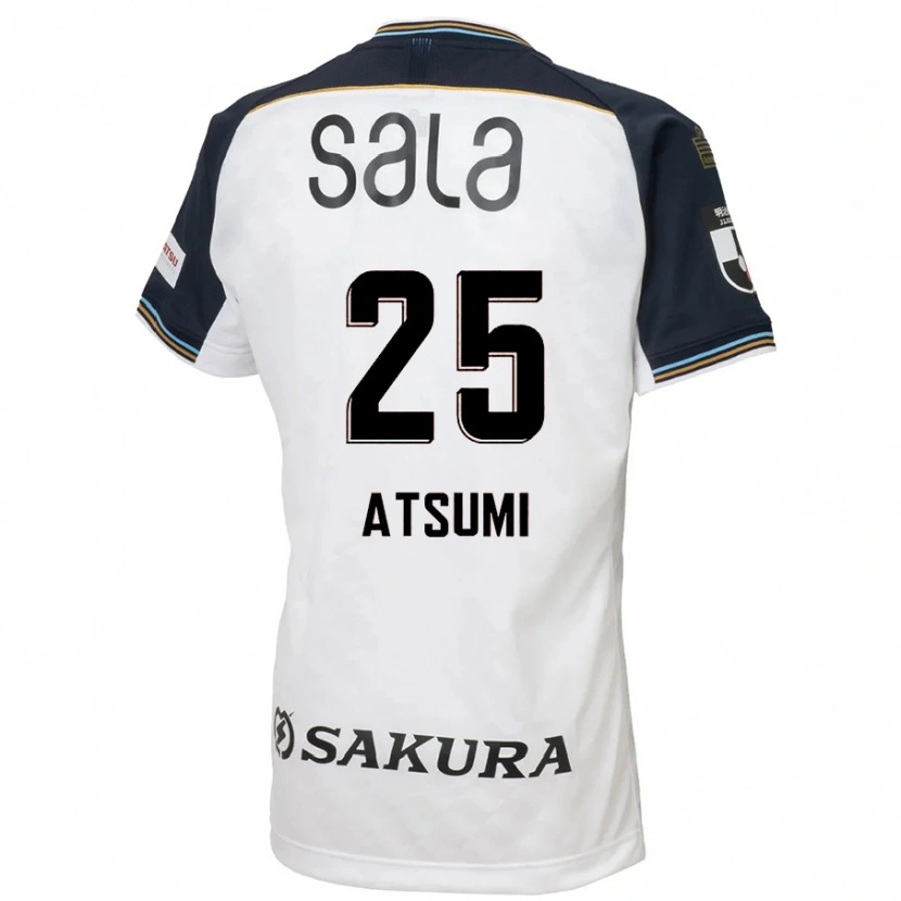 Danxen Børn Keita Atsumi #25 Himmelblå Sort Udebane Spillertrøjer 2025/26 Trøje T-Shirt