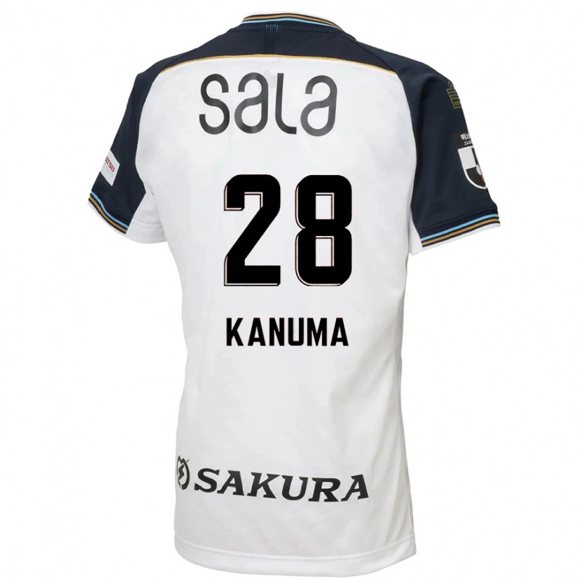 Danxen Børn Naoki Kanuma #28 Himmelblå Sort Udebane Spillertrøjer 2025/26 Trøje T-Shirt