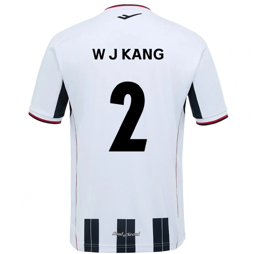 Danxen Børn Jae-Won Kang #2 Sort Rød Udebane Spillertrøjer 2025/26 Trøje T-Shirt