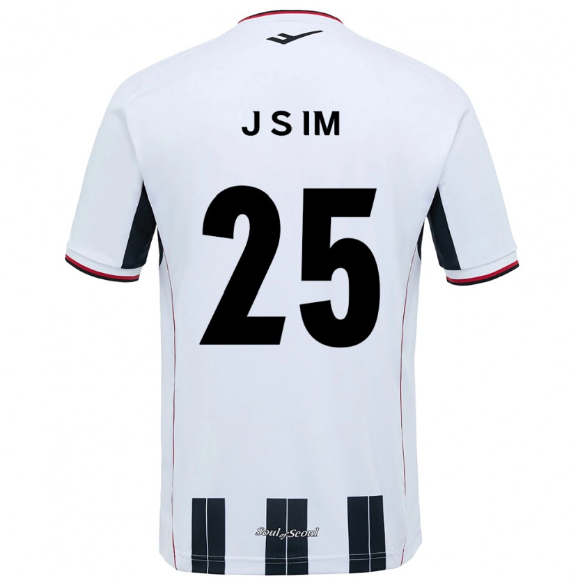 Danxen Børn Joon-Seob Im #25 Sort Rød Udebane Spillertrøjer 2025/26 Trøje T-Shirt