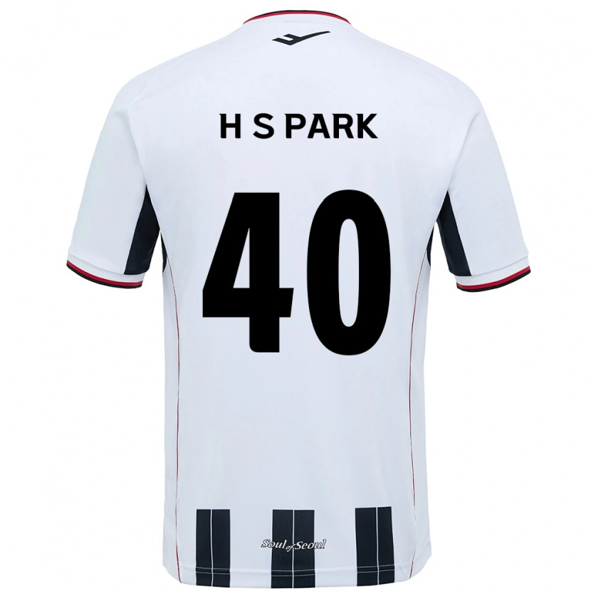 Danxen Børn Seong-Hun Park #40 Sort Rød Udebane Spillertrøjer 2025/26 Trøje T-Shirt