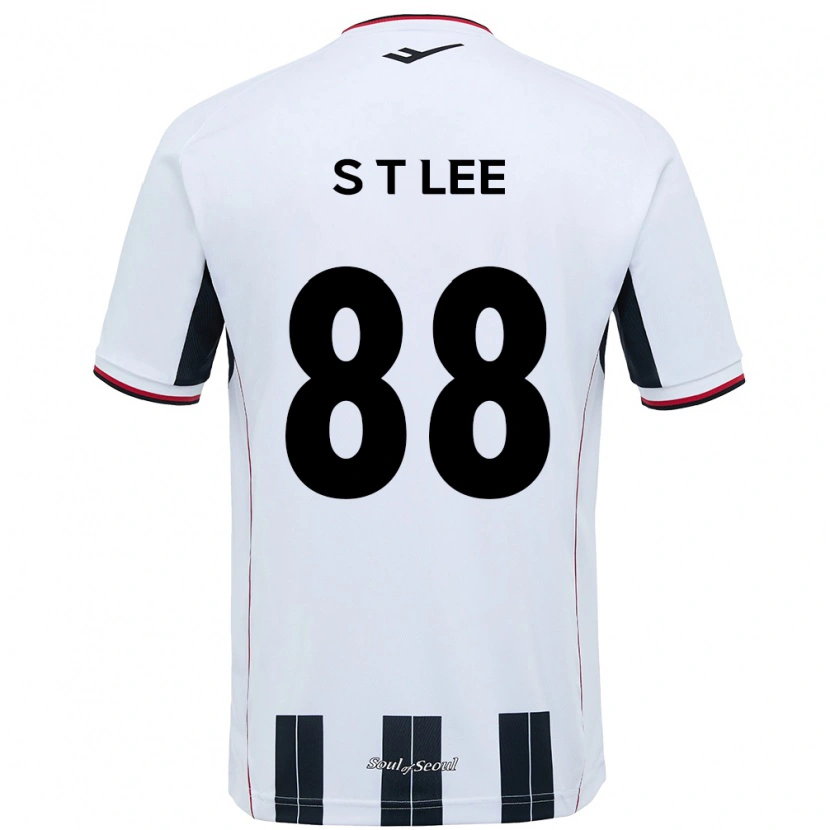 Danxen Børn Tae-Seok Lee #88 Sort Rød Udebane Spillertrøjer 2025/26 Trøje T-Shirt