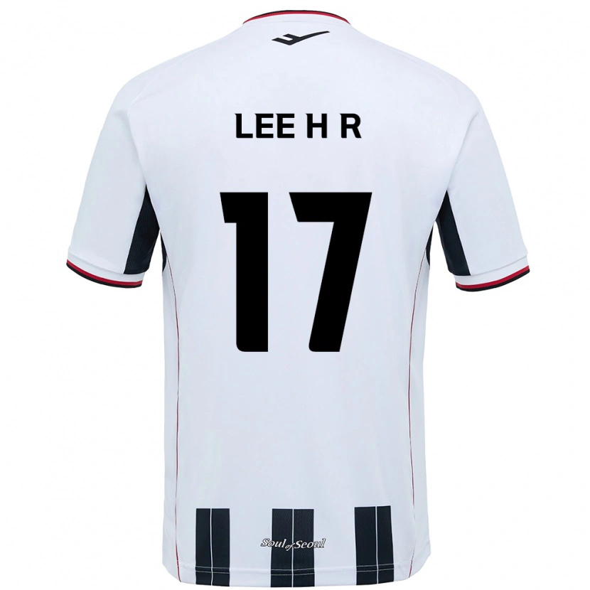Danxen Børn Lee Ha-Rim #17 Sort Rød Udebane Spillertrøjer 2025/26 Trøje T-Shirt