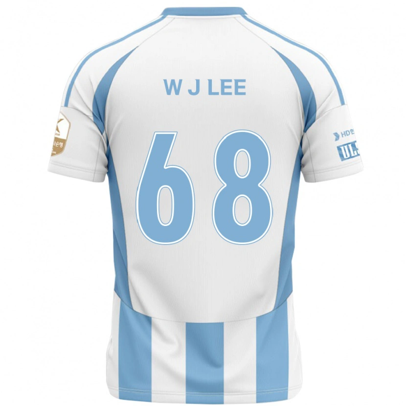 Danxen Børn Jae-Wook Lee #68 Royal Blå Gul Udebane Spillertrøjer 2025/26 Trøje T-Shirt
