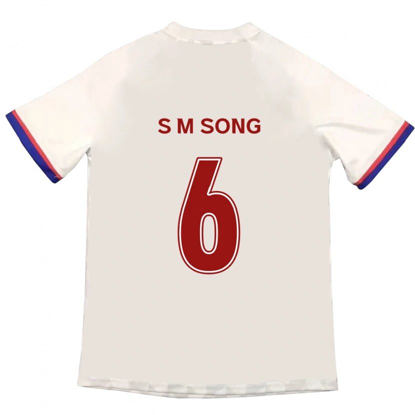 Danxen Børn Min-Seob Song #6 Royal Blå Rød Udebane Spillertrøjer 2025/26 Trøje T-Shirt