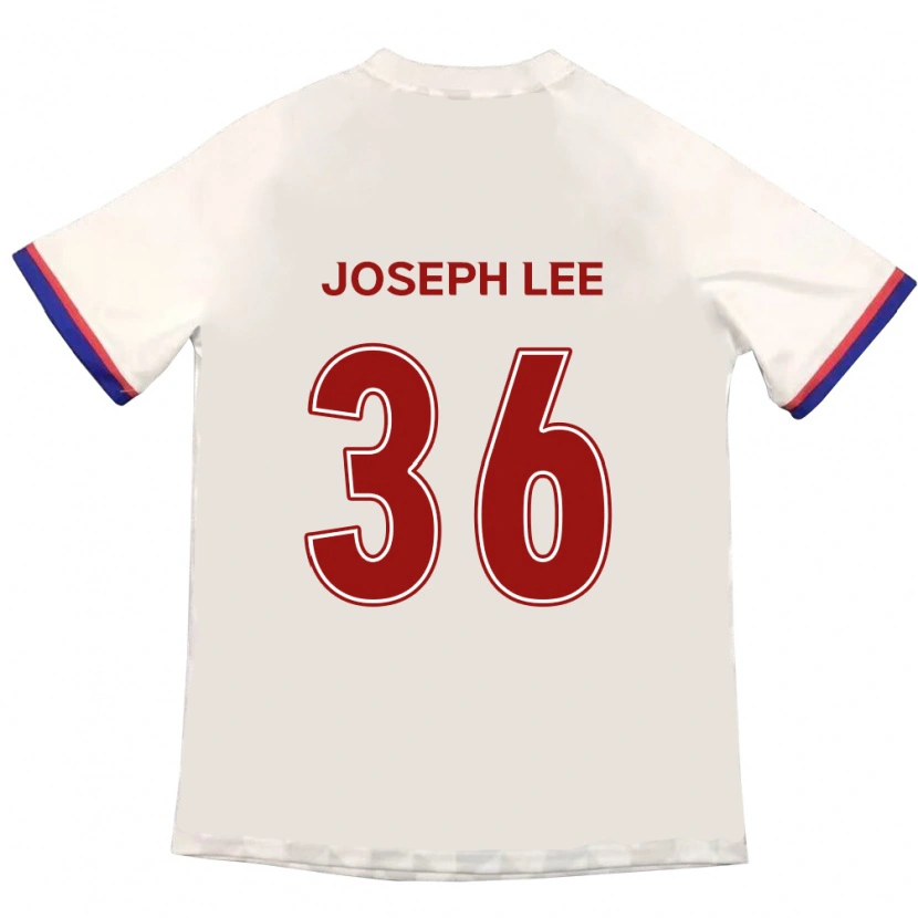 Danxen Børn Joseph Lee #36 Royal Blå Rød Udebane Spillertrøjer 2025/26 Trøje T-Shirt
