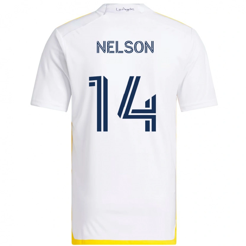 Danxen Mænd John Nelson #14 Lilla Blå Hjemmebane Spillertrøjer 2025/26 Trøje T-Shirt