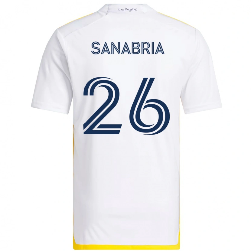 Danxen Mænd Lucas Sanabria #26 Lilla Blå Hjemmebane Spillertrøjer 2025/26 Trøje T-Shirt