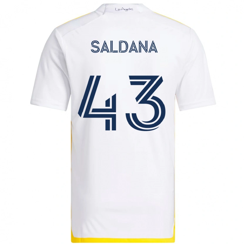 Danxen Mænd Adam Saldaña #43 Lilla Blå Hjemmebane Spillertrøjer 2025/26 Trøje T-Shirt
