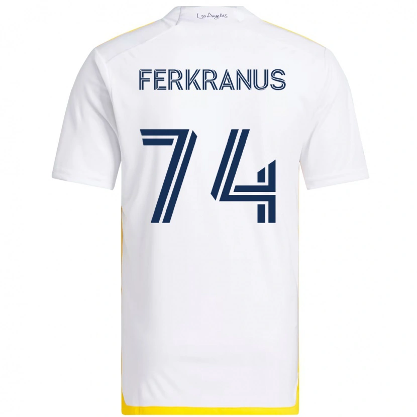 Danxen Mænd Marcus Ferkranus #74 Lilla Blå Hjemmebane Spillertrøjer 2025/26 Trøje T-Shirt