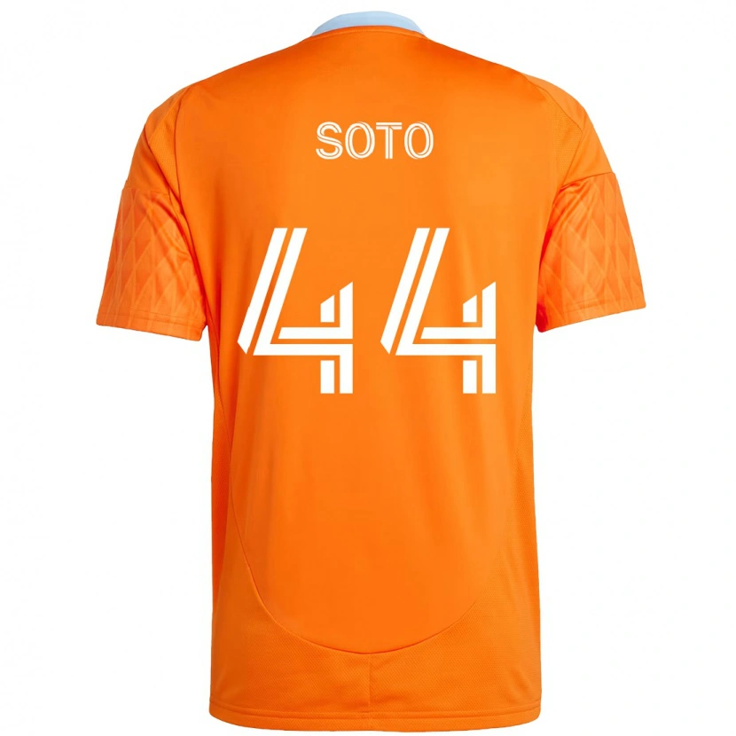 Danxen Mænd Ezekiel Soto #44 Lilla Orange Hjemmebane Spillertrøjer 2025/26 Trøje T-Shirt