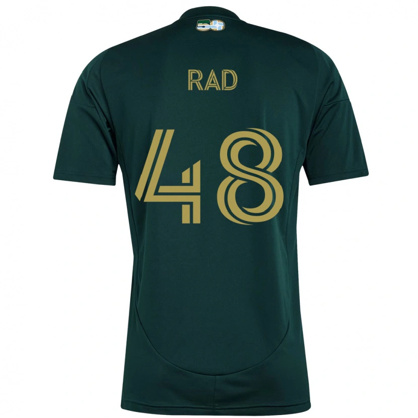 Danxen Mænd Kaveh Rad #48 Beige Grøn Hjemmebane Spillertrøjer 2025/26 Trøje T-Shirt