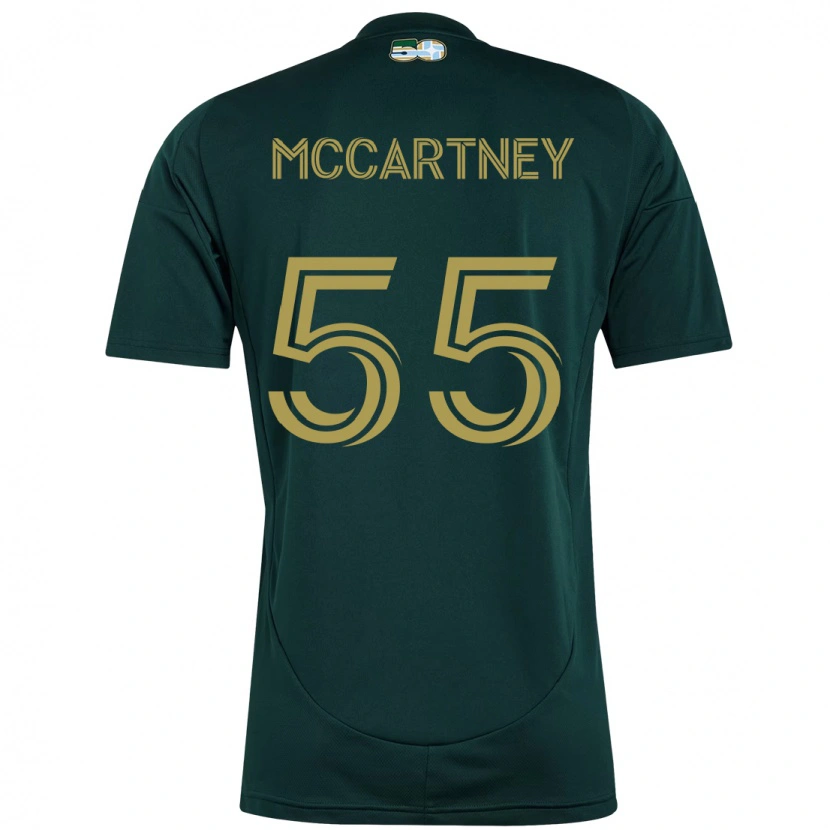 Danxen Mænd Dawson Mccartney #55 Beige Grøn Hjemmebane Spillertrøjer 2025/26 Trøje T-Shirt