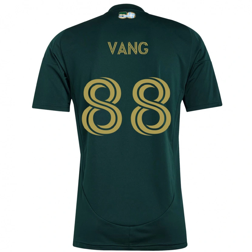 Danxen Mænd Michael Vang #88 Beige Grøn Hjemmebane Spillertrøjer 2025/26 Trøje T-Shirt