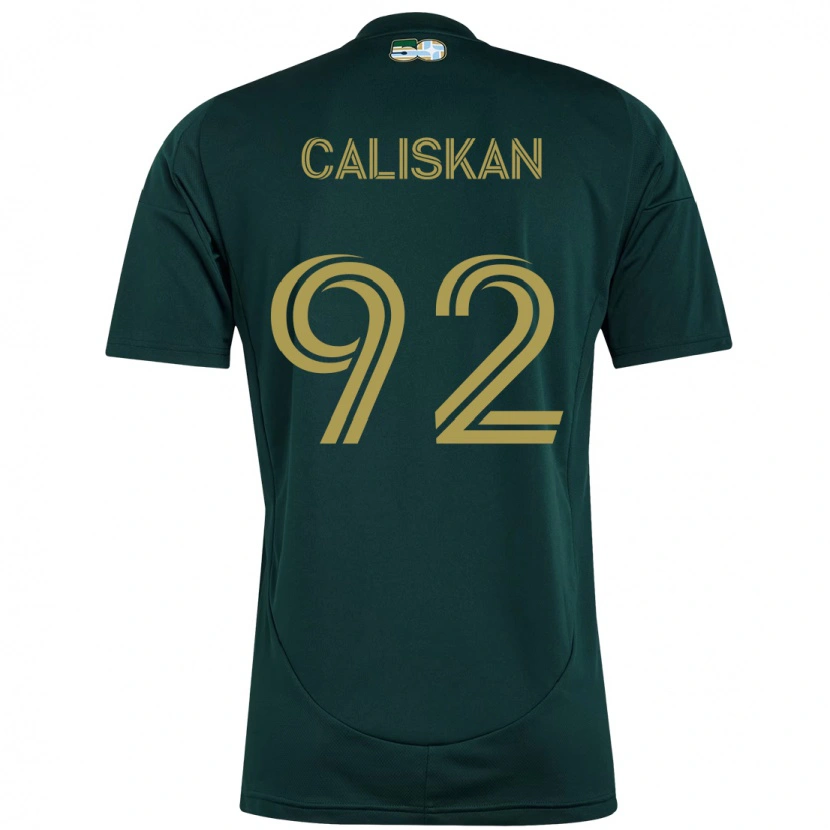 Danxen Mænd Noel Caliskan #92 Beige Grøn Hjemmebane Spillertrøjer 2025/26 Trøje T-Shirt