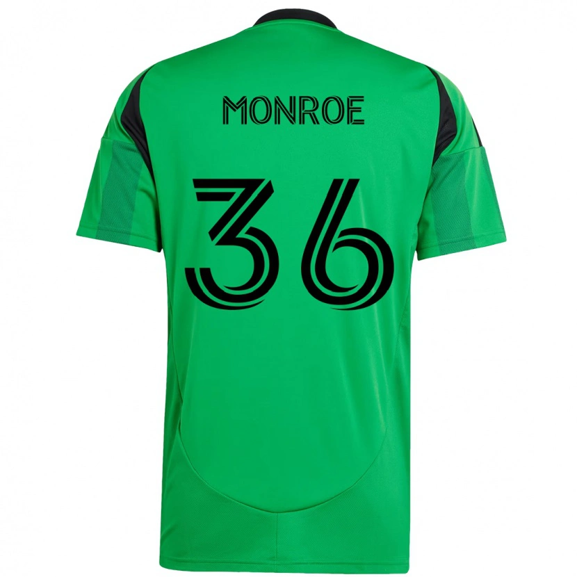 Danxen Mænd Greg Monroe #36 Hvid Grøn Hjemmebane Spillertrøjer 2025/26 Trøje T-Shirt