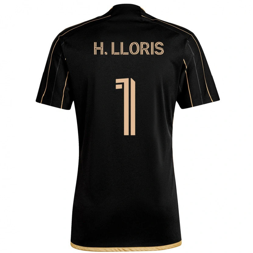 Danxen Mænd Hugo Lloris #1 Hvid Brun Hjemmebane Spillertrøjer 2025/26 Trøje T-Shirt