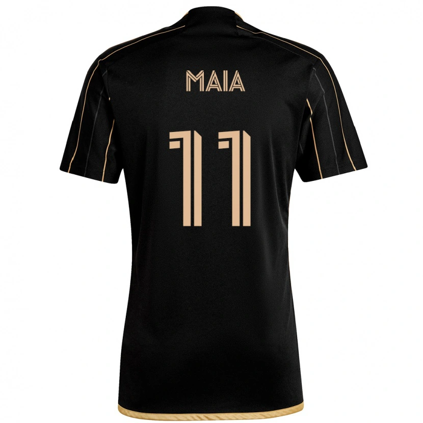 Danxen Mænd Matheus Maia #11 Hvid Brun Hjemmebane Spillertrøjer 2025/26 Trøje T-Shirt