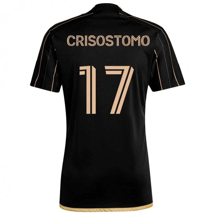Danxen Mænd Danny Crisostomo #17 Hvid Brun Hjemmebane Spillertrøjer 2025/26 Trøje T-Shirt