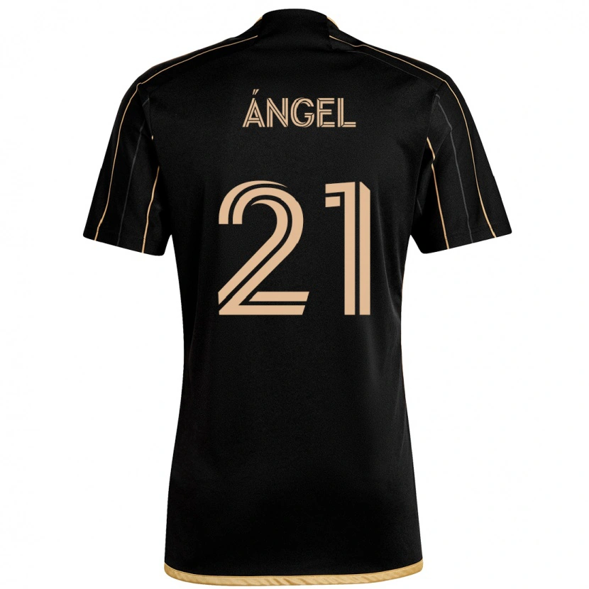 Danxen Mænd Tomás Ángel #21 Hvid Brun Hjemmebane Spillertrøjer 2025/26 Trøje T-Shirt