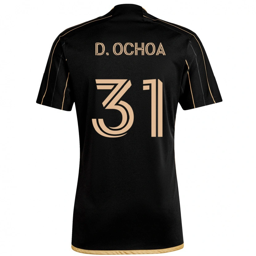 Danxen Mænd David Ochoa #31 Hvid Brun Hjemmebane Spillertrøjer 2025/26 Trøje T-Shirt