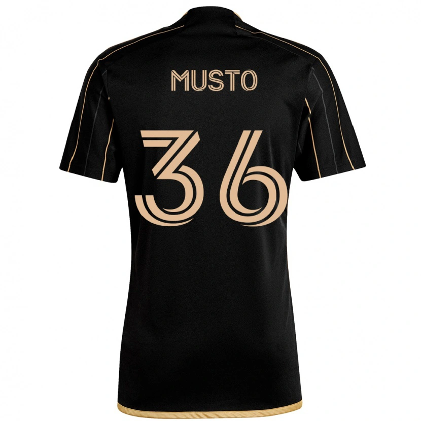 Danxen Mænd Tommy Musto #36 Hvid Brun Hjemmebane Spillertrøjer 2025/26 Trøje T-Shirt