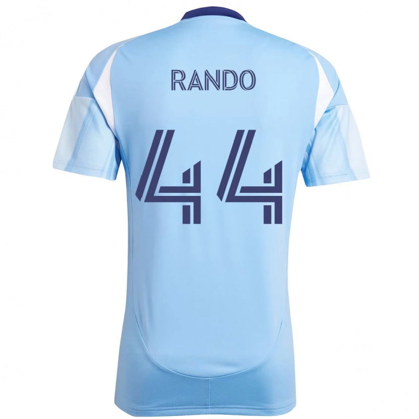 Danxen Mænd Alex Rando #44 Sort Blå Orange Hjemmebane Spillertrøjer 2025/26 Trøje T-Shirt