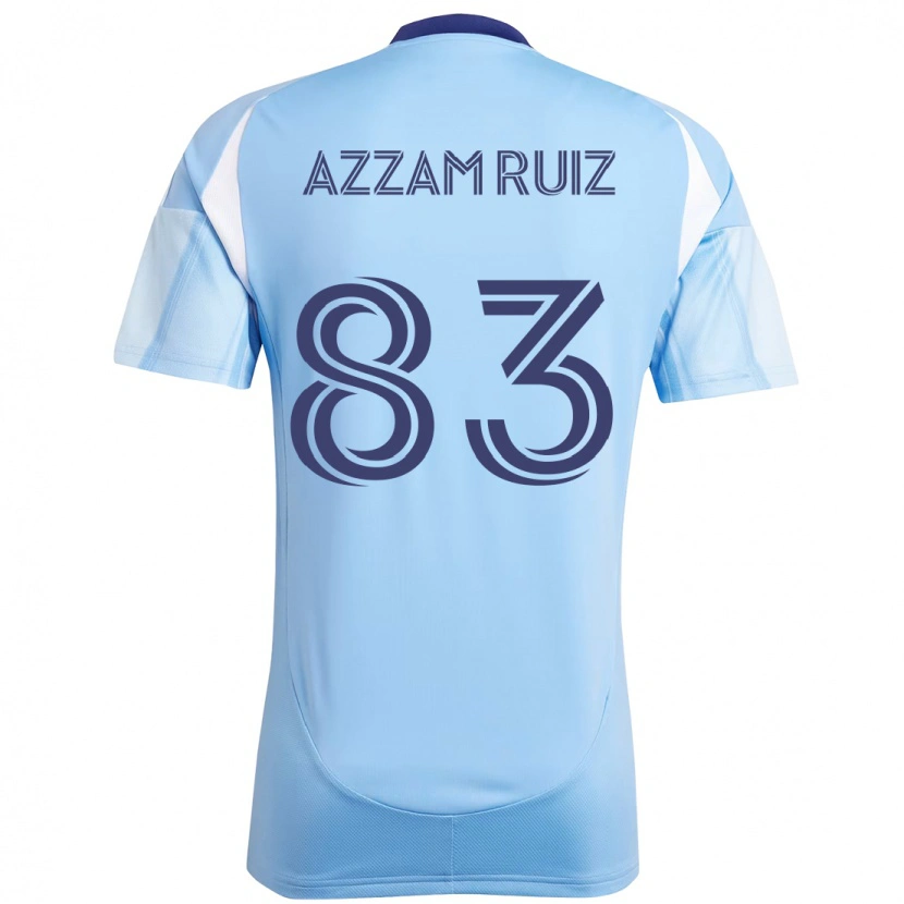 Danxen Mænd Camil Azzam Ruiz #83 Sort Blå Orange Hjemmebane Spillertrøjer 2025/26 Trøje T-Shirt