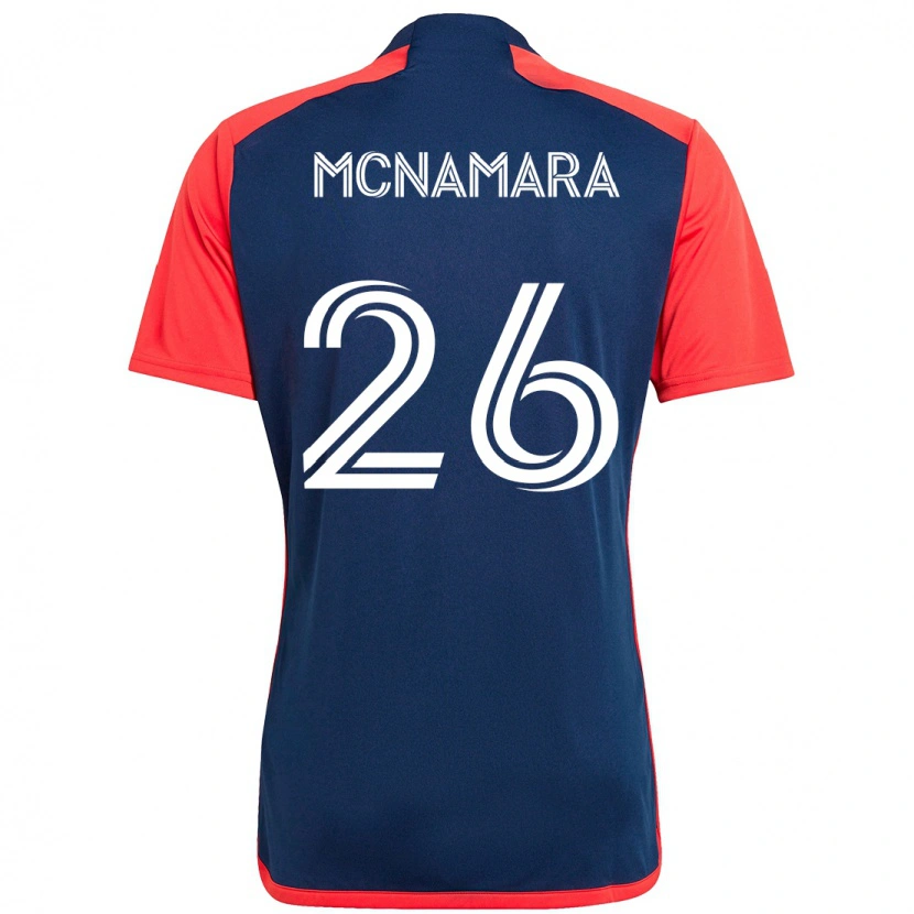 Danxen Mænd Tommy Mcnamara #26 Hvid Blå Hjemmebane Spillertrøjer 2025/26 Trøje T-Shirt