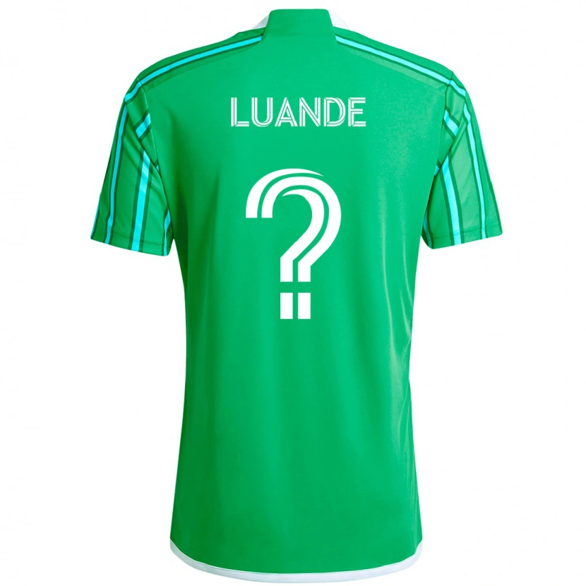 Danxen Mænd Michael Luande #0 Lyseblå Hjemmebane Spillertrøjer 2025/26 Trøje T-Shirt