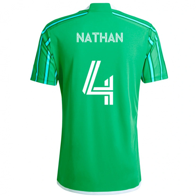 Danxen Mænd Nathan #4 Lyseblå Hjemmebane Spillertrøjer 2025/26 Trøje T-Shirt