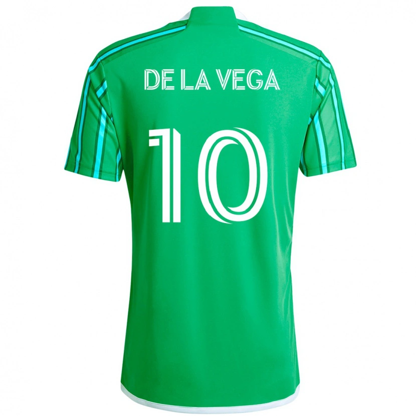 Danxen Mænd Pedro De La Vega #10 Lyseblå Hjemmebane Spillertrøjer 2025/26 Trøje T-Shirt