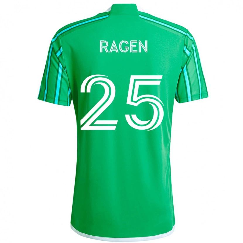 Danxen Mænd Jackson Ragen #25 Lyseblå Hjemmebane Spillertrøjer 2025/26 Trøje T-Shirt
